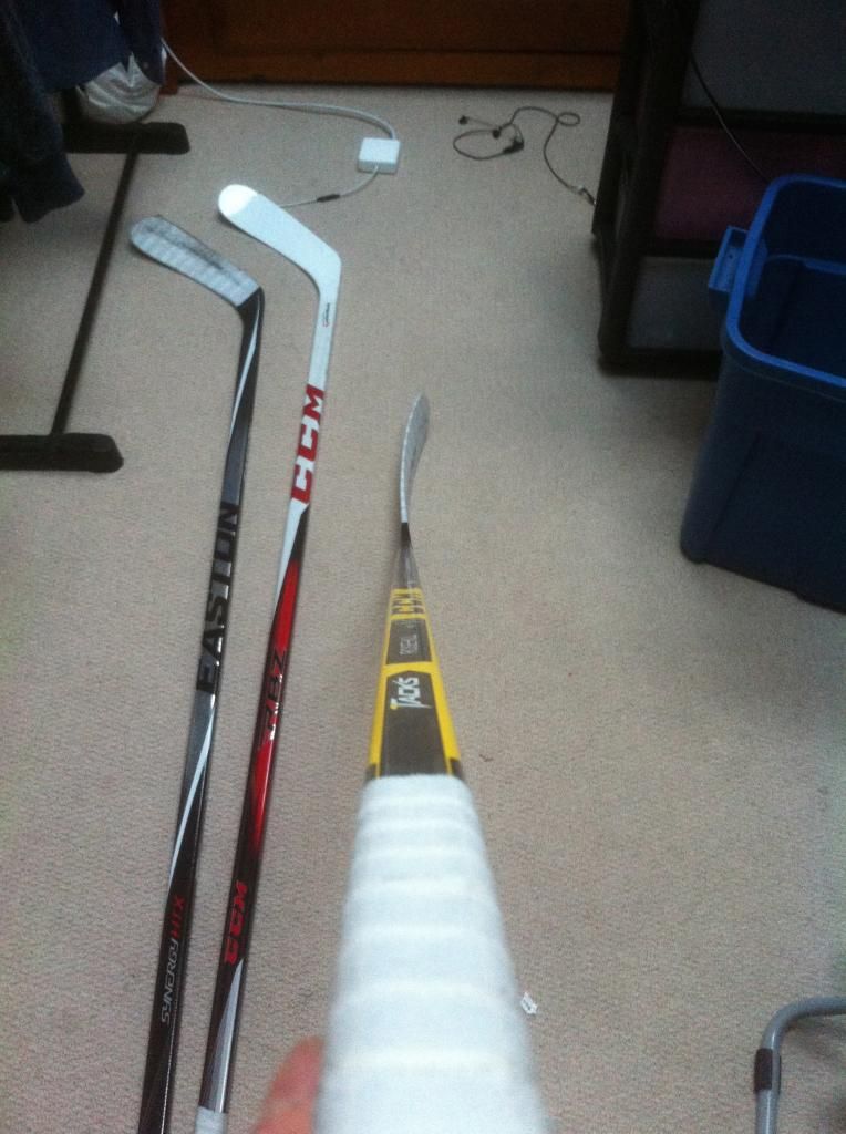 LH PROSTOCK STICK (CCM TACKS, CCM RBZ, EASTON HTX) FS/FT Sticks For